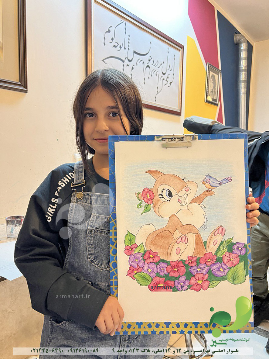 کلاس نقاشی کودکان در تهرانسر کلاس نقاشی کودکان در تهرانسر